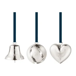 Georg Jensen 2024 cadeau set 3-delig, Palladiumgeplateerd< Kerstdecoraties