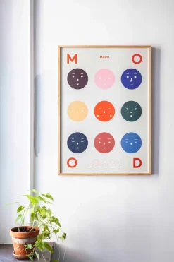 Paper Collective 9 Moods poster, 50x70 cm< Posters|Kinderkamer Interieuraccessoires