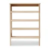 Form & Refine A Line schoenenrek 72x100 cm, Wit eiken< Schoenenrekken