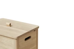 Form & Refine A Line wasmand, Wit eiken< Wasmanden