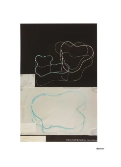 Iittala Aalto art Sketch black poster, 50x70 cm< Posters