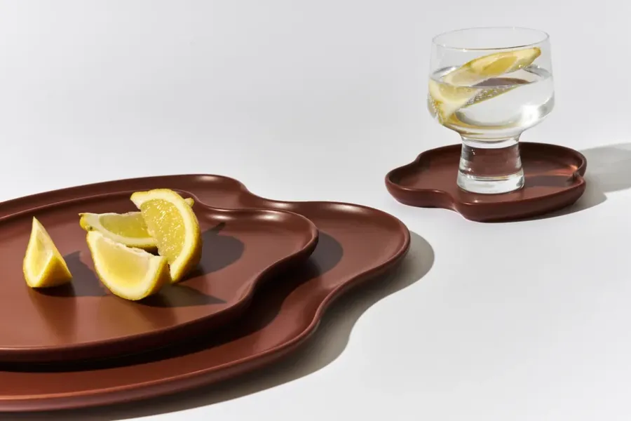 Iittala Aalto decoratieschaal, Vuur, 35 cm< Decoratieve Accessoires|Decoratieve Dienbladen