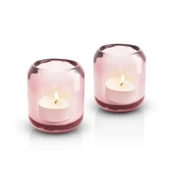 Eva Solo Acorn waxinelichtjeshouder 2-pack, Rose< Kaarsenhouders & Kaarsenborden