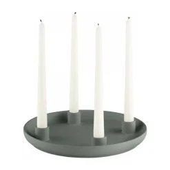 Blomus ADVENT kandelaar Ø27 cm, Duck green< Adventskandelaars & -Kaarsen