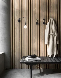 Audo Copenhagen Afteroom kleerhanger klein, zwart< Kapstokken & Hangrekken
