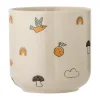 Bloomingville Agnes pot Ø16 cm, Wit< Bloempotten