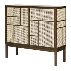 Design House Stockholm Air dressoir, Donker eiken, 120x110 cm, met poten< Kasten & Vitrines