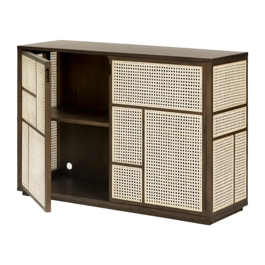 Design House Stockholm Air dressoir, Donker eiken< Kasten & Vitrines
