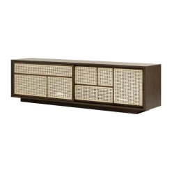 Design House Stockholm Air dressoir low, Donker eiken< Tv- & Mediameubels|Ladekasten & Dressoirs