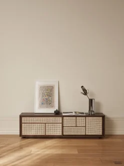 Design House Stockholm Air dressoir low, Donker eiken< Tv- & Mediameubels|Ladekasten & Dressoirs