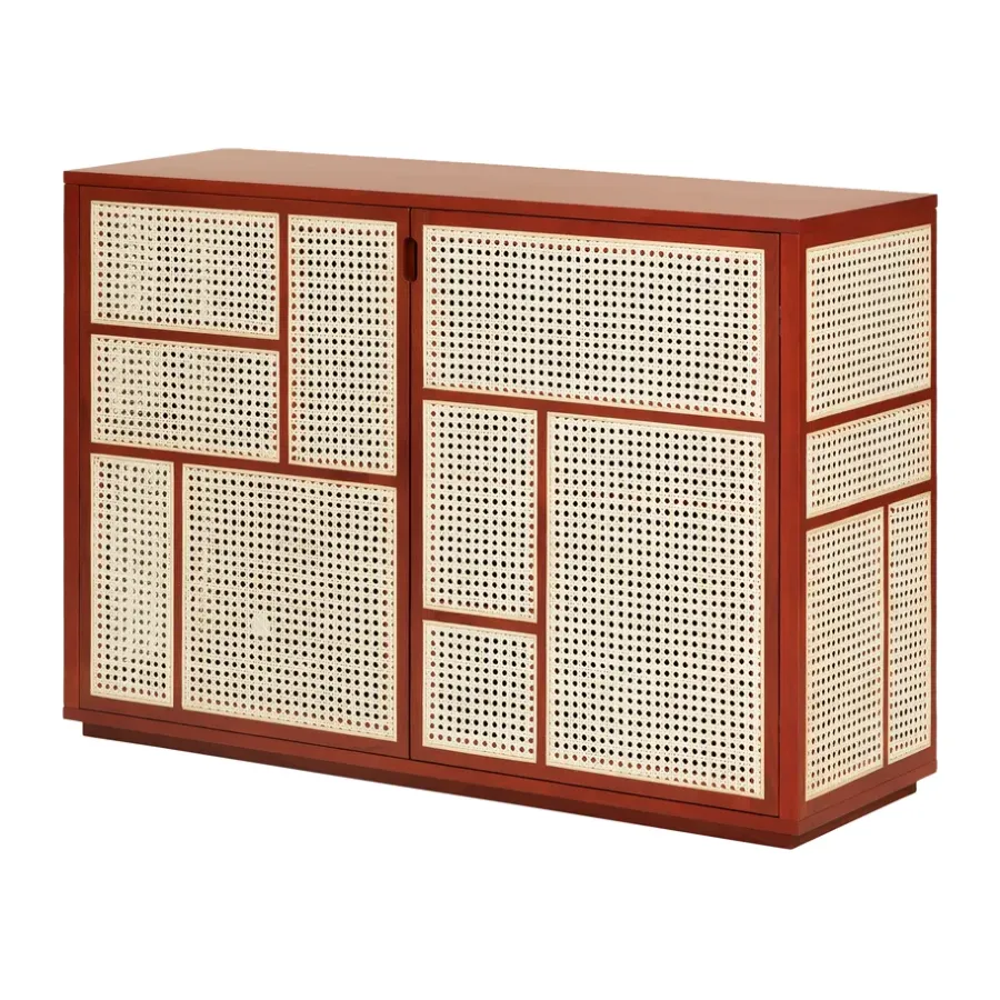 Design House Stockholm Air dressoir, Rood< Kasten & Vitrines