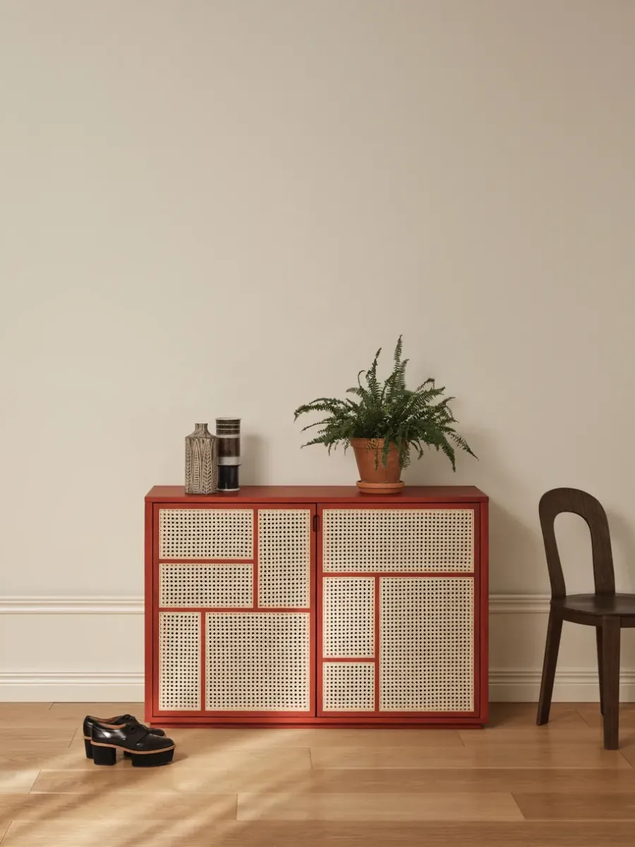 Design House Stockholm Air dressoir, Rood< Kasten & Vitrines