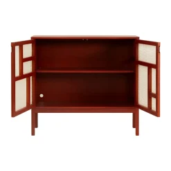 Design House Stockholm Air dressoir, Rood, 120x110 cm, met poten< Kasten & Vitrines