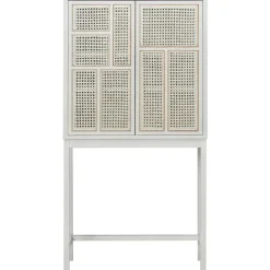Design House Stockholm Air vitrinekast, Wit, rotan< Kasten & Vitrines
