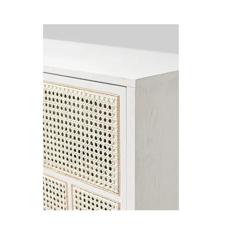 Design House Stockholm Air vitrinekast, Wit, rotan< Kasten & Vitrines