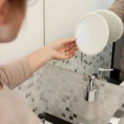 Bosign AirMirror make-up spiegel x10 afneembaar met zuignap, Ø16,5 cm< Tafelspiegels