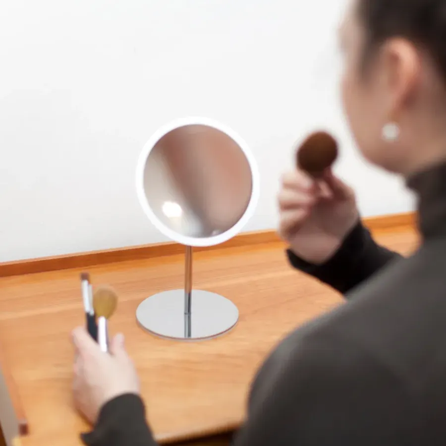 Bosign AirMirror tafelspiegel x10 afneembaar magnetisch, Ø16,5 cm< Tafelspiegels