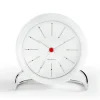 Arne Jacobsen Clocks AJ Bankers tafelklok, wit< Tafelklokken
