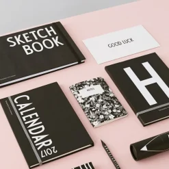 Design Letters AJ Vintage ABC kaart, Good Luck< Kalenders & Notitieboeken
