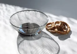 Alessi draadmand Ø24,5 cm, Roestvrij staal< Opbergmanden