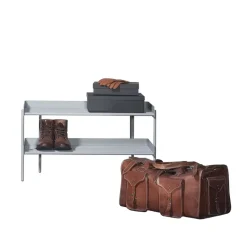 SMD Design Alfred schoenenrek, antraciet, opbouwdeel< Schoenenrekken