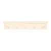 Scandi Living Alley knopplist met plank, Berkenhout< Haken & Hangers