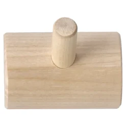 1898 Allsarp kapstokje 1 knop, Berken< Haken & Hangers