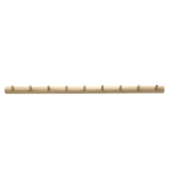1898 Allsarp kapstokje 9 knoppen, Eikenhout< Haken & Hangers