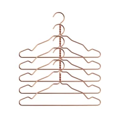 Nomess Copenhagen Alu kleerhanger 5-pack, koper< Kapstokken & Hangrekken|Haken & Hangers