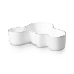 Iittala Alvar Aalto schaaltje 50x195 mm, Wit< Decoratieve Schalen