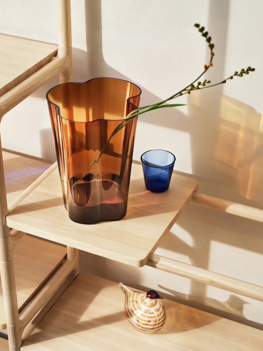 Iittala Alvar Aalto vaas koper, 270 mm< Vazen