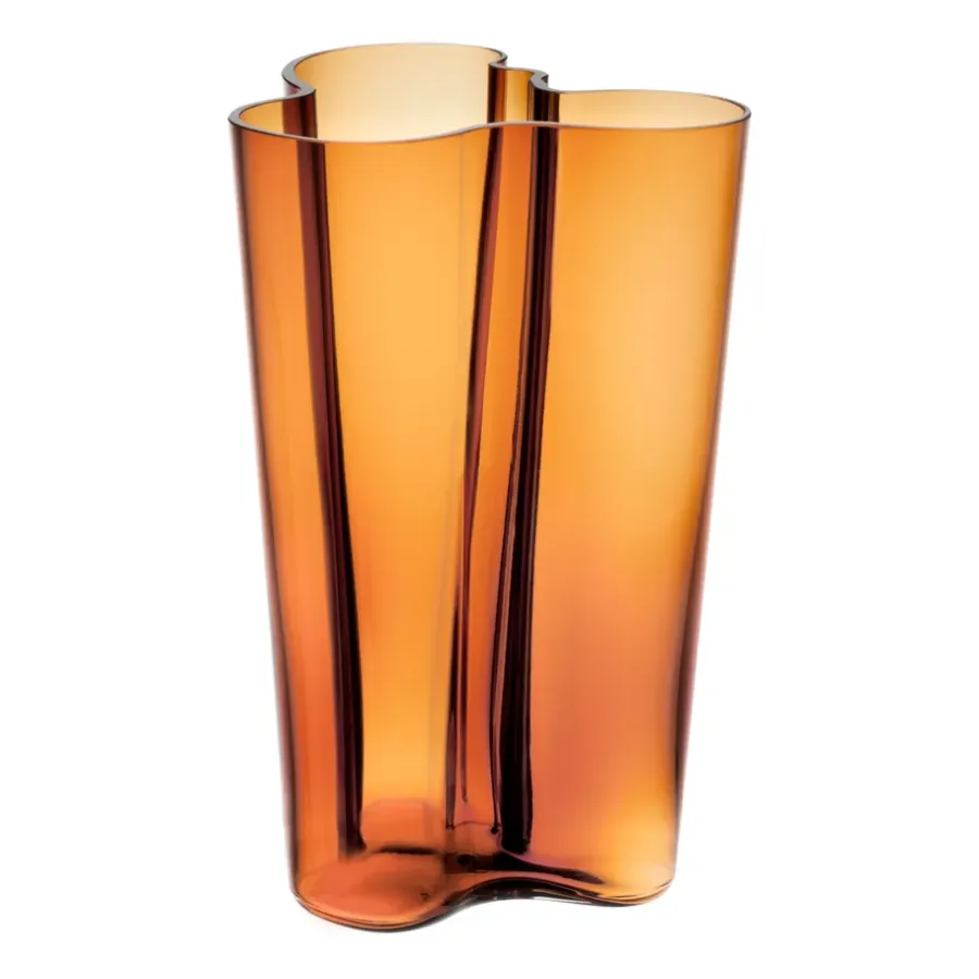 Iittala Alvar Aalto vaas koper, 251 mm< Vazen