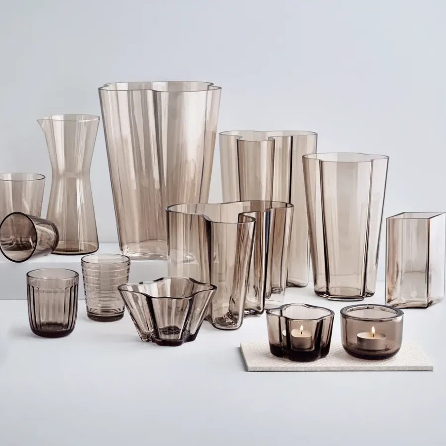 Iittala Alvar Aalto vaas linnen, 160 mm< Vazen