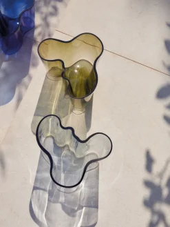 Iittala Alvar Aalto vaas mosgroen, 160 mm< Vazen