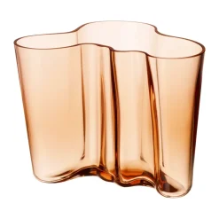 Iittala Alvar Aalto vaas Rio bruin, 160 mm< Vazen
