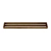 Andersen Furniture Andersen handdoekstang dubbel 73,5 cm, Dark Stain Matt Lacquer Ash< Handdoekenrekken & -Ringen