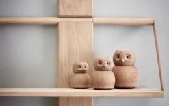 Andersen Furniture Andersen Owl houten figuur Medium, Oak< Houten Beelden