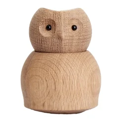 Andersen Furniture Andersen Owl houten figuur Small, Oak< Houten Beelden