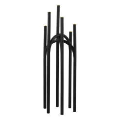 AYTM Angui kandelaar 92 cm, Zwart-goud< Kandelaars