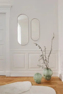 AYTM Angui spiegel ovaal 108 cm., Taupe< Wandspiegels