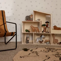 Ferm Living Animal houten decoratie, Elephant< Kinderkamer Interieuraccessoires|Kinderkamer Interieuraccessoires