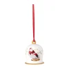 Villeroy & Boch Annual Christmas Edition bel, Wit-rood< Kerstdecoraties