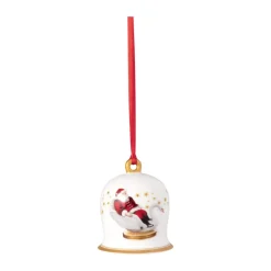 Villeroy & Boch Annual Christmas Edition bel, Wit-rood< Kerstdecoraties