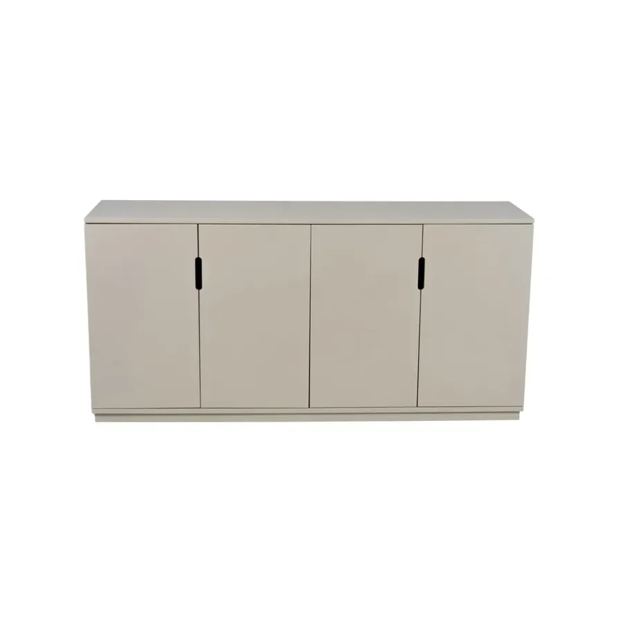 Mavis Aoko dressoir 77x160 cm, Beige< Ladekasten & Dressoirs
