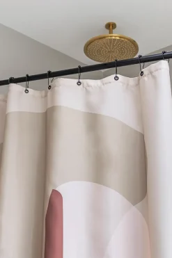 Mette Ditmer Aqua haken voor douchegordijn 10-pack, Zwart< Douchegordijnen