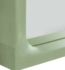 Muuto Arced spiegel 80x55 cm, Light green< Wandspiegels