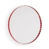HAY Arcs Mirror spiegel Ø60 cm, Red< Ronde Spiegels|Wandspiegels