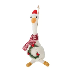 Bloomingville Arlo kersthanger 22 cm, Wit< Kerstdecoraties