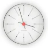 Arne Jacobsen Clocks Arne Jacobsen Bankers klok, Ø 12 cm.< Wandklokken