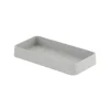 Muuto Arrange Desktop dienblad 12x25 cm, Grey< Opbergmanden